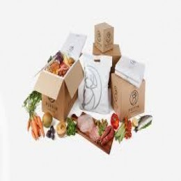 CUSTOM PRINTED FOOD GRADE THERMAL COOLER CARDBOARD VEGETABLE BOX